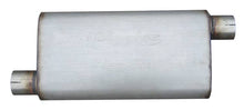 Load image into Gallery viewer, Pypes Performance Exhaust MVR30 Race Pro Series Muffler 18 in 2.5 in Offset/Offset Hardware Not Incl Natural 409 Stainless Steel Pypes Exhaust Exhaust Muffler Pypes Performance Exhaust Default Title  
