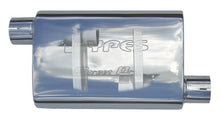 Load image into Gallery viewer, Pypes Performance Exhaust MVS10 Street Pro Series Muffler 14 in 2.5 in Offset/Offset Hardware Not Incl Natural 409 Stainless Steel Pypes Exhaust Exhaust Muffler Pypes Performance Exhaust   
