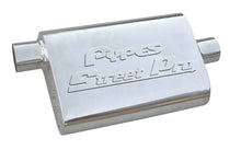 Load image into Gallery viewer, Pypes Performance Exhaust MVS33 Street Pro Series Muffler 18 in 2.5 in Offset/Center Hardware Not Incl Natural 409 Stainless Steel Pypes Exhaust Exhaust Muffler Pypes Performance Exhaust Default Title  
