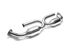 ARMYTRIX High Flow 200CPSI Catalytic Converter X-Pipe Porsche 997 Carrera 2005-2008 Exhaust Armytrix Default Title  