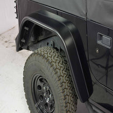 Load image into Gallery viewer, TrailFX PFFJ3002T 2 Inch Tire Coverage Textured Black ABS Plastic Set of 4 Default TrailFX
