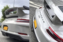 Load image into Gallery viewer, Porsche 991 GT3 / 911R Center Muffler Bypass Exhaust Exhaust Soul Performance 991.2 (2017+) 4&quot; Straight Cut Single Wall Signature Satin
