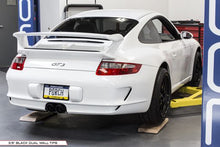 Load image into Gallery viewer, Porsche 997 GT3 Center Muffler Bypass Exhaust Exhaust Soul Performance 3.5&quot; Double Wall Gunmetal 
