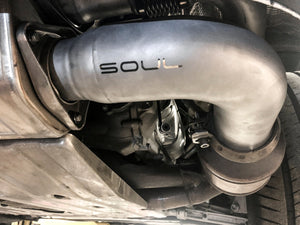 Porsche 997 GT3 Side Muffler Bypass Pipes Exhaust Soul Performance   