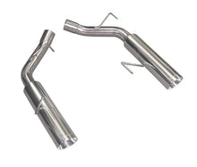 Load image into Gallery viewer, Pypes Performance Exhaust SFM60MS Pype Bomb Series Axle Back Exhaust System 05-10 Mustang Split Rear Dual Exit Incl Axle back Pipe 4 in Polished Tips Hardware Polished Finish 304 Stainless Steel Pypes Exhaust Exhaust System Kit Pypes Performance Exhaust Default Title  
