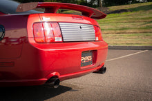 Load image into Gallery viewer, Pypes Performance Exhaust SFM66M Cat Back Exhaust System 05-10 Mustang GT Split Rear Dual Exit 2.5 in Intermediate And Tail Pipe M80 Muffler/Hardware/4 in Polished Tips Incl Natural Finish 409 Stainless Steel Pypes Exhaust Exhaust System Kit Pypes Performance Exhaust   
