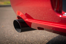 Load image into Gallery viewer, Pypes Performance Exhaust SFM66M Cat Back Exhaust System 05-10 Mustang GT Split Rear Dual Exit 2.5 in Intermediate And Tail Pipe M80 Muffler/Hardware/4 in Polished Tips Incl Natural Finish 409 Stainless Steel Pypes Exhaust Exhaust System Kit Pypes Performance Exhaust   
