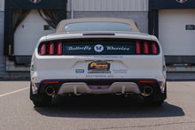Load image into Gallery viewer, Pypes Performance Exhaust SFM84MS Axle Back Exhaust 15-17 Mustang V6 and Ecoboost Split Rear Dual Exit 3 in Polished Tips Hardware Included Polished 304 Stainless Steel Pypes Exhaust Exhaust System Kit Pypes Performance Exhaust   
