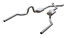 Load image into Gallery viewer, Pypes Performance Exhaust SGA13S Crossmember Back w/X-Pipe Exhaust System 64-74 GM A Body Split Rear Dual Exit 3 in Intermediate And Tail Pipe Street Pro Mufflers/Hardware Incl Tip Not Incl Pypes Exhaust Exhaust System Kit Pypes Performance Exhaust Default Title  

