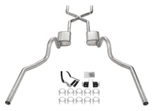 Load image into Gallery viewer, Pypes Performance Exhaust SGA18T 1968-72 Olds 442 Crossmember-Back Valance Exit Xpipe Turbo Pro Muffler SGA18T Exhaust System Kit Pypes Performance Exhaust   

