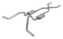 Load image into Gallery viewer, Pypes Performance Exhaust SGB40R Crossmember Back w/H-Pipe Exhaust System 65-70 B-Body Split Side Dual Exit 2.5 in Intermediate And Tail Pipe Race Pro Mufflers/Hardware Incl Tip Not Incl Pypes Exhaust Exhaust System Kit Pypes Performance Exhaust Default Title  
