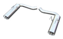 Load image into Gallery viewer, Pypes Performance Exhaust SGF53 Pype Bomb Series Axle Back Exhaust System 10-14 Camaro V8 Split Rear Dual Exit Hardware/4.5 in Polished Tips Incl Polished 409 Stainless Steel Pypes Exhaust Exhaust System Kit Pypes Performance Exhaust Default Title  
