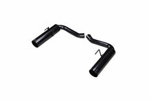 Load image into Gallery viewer, Pypes Performance Exhaust SGF53B Pype Bomb Series Axle Back Exhaust System 10-14 Camaro V8 Split Rear Dual Exit Hardware/4.5 in Black Tips Incl Black Finish 409 Stainless Steel Pypes Exhaust Exhaust System Kit Pypes Performance Exhaust Default Title  
