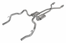 Load image into Gallery viewer, Pypes Performance Exhaust SGF941E Crossmember Back w/H-Pipe Exhaust System 75-81 F-Body Split Rear Dual Exit 2.5 in Intermediate And Tail Pipe Hardware Incl Muffler And Tip Not Incl Catalytic Converter Incl Pypes Exhaust Exhaust System Kit Pypes Performance Exhaust Default Title  
