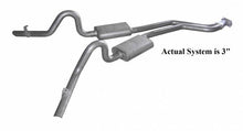Load image into Gallery viewer, Pypes Performance Exhaust SGG51R Cat Back Exhaust System 78-88 GM G-Body Split Rear Dual Exit 3 in Intermediate Pipe And Tailpipe Race Pro Mufflers/Hardware Incl Tip Not Incl Natural 409 Stainless Steel Pypes Exhaust Exhaust System Kit Pypes Performance Exhaust Default Title  
