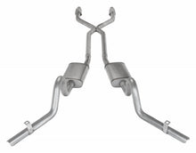 Load image into Gallery viewer, Pypes Performance Exhaust SGG920SE Crossmember Back w/X-Pipe Exhaust System 78-88 EL Camino Exc SS Split Rear Dual Exit 2.5 in Intermediate And Tail Pipe Street Pro Muffler/Hardware Incl Tip Not Incl Catalytic Converter Incl Pypes Exhaust Exhaust System Kit Pypes Performance Exhaust Default Title  
