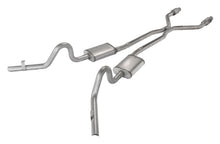 Load image into Gallery viewer, Pypes Performance Exhaust SGG940TE Crossmember Back w/H-Pipe Exhaust System 78-88 EL Camino Exc SS Split Rear Dual Exit 2.5 in Intermediate And Tail Pipe Turbo Pro Muffler/Hardware Incl Tip Not Incl Catalytic Converter Incl Pypes Exhaust Exhaust System Kit Pypes Performance Exhaust   
