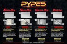 Load image into Gallery viewer, Pypes Performance Exhaust SGN40 Crossmember Back w/H-Pipe Exhaust System 62-67 Nova Split Rear Dual Exit 2.5 in Intermediate And Tail Pipe Hardware Incl Muffler And Tip Not Incl Pypes Exhaust Exhaust System Kit Pypes Performance Exhaust   
