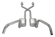 Load image into Gallery viewer, Pypes Performance Exhaust SGN975RE Crossmember Back w/X-Pipe Exhaust System 75-79 Nova Split Rear Dual Exit 2.5 in Intermediate And Tail Pipe Race Pro Muffler/Hardware Incl Tip Not Incl Catalytic Converter Incl Pypes Exhaust Exhaust System Kit Pypes Performance Exhaust Default Title  
