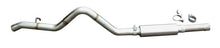 Load image into Gallery viewer, Pypes Performance Exhaust SJJ21R Cat Back Exhaust System 07-18 Jeep Wrangler JK 2/4 Door High Ground Clearance Single Rear Exit 2.5 in Intmd And Tail Pipe Race Pro Muffler/Hardware Incl Tip Not Incl Natural Finish 304 Stainless Steel Pypes Exhaust Exhaust System Kit Pypes Performance Exhaust   
