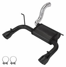 Load image into Gallery viewer, Pypes Performance Exhaust SJJ24SB Axle-Back Exhaust System 18-22 Jeep Jl Dual Exit 2.5 Inch Intermediate And Tailpipe Street Pro Muffler Hardware Incl Black 4 Inch Dual Tips Included Stainless Steel Pypes Exhaust Exhaust System Kit Pypes Performance Exhaust   
