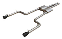 Load image into Gallery viewer, Pypes Performance Exhaust SMC11RB Cat Back Exhaust System Split Rear Dual Exit 66-74 Mopar B-Body 3 in Intermediate And Tail Pipe Race Pro Muffler/Hardware/4 in Black Tips Incl Natural Finish 409 Stainless Steel Pypes Exhaust Exhaust System Kit Pypes Performance Exhaust Default Title  

