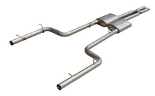 Load image into Gallery viewer, Pypes Performance Exhaust SMC24S Cat Back Exhaust System Split Rear Dual Exit 11-14 Charger V8 Exc SRT8 2.5 in Intermediate And Tail Pipe Street Pro Muffler/Hardware Incl Tip Not Incl Natural Finish 409 Stainless Steel Pypes Exhaust Exhaust System Kit Pypes Performance Exhaust Default Title  
