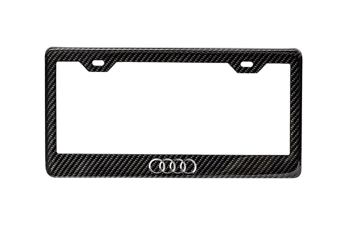 Carbon Fiber Audi License Plate Frames Exterior Soul Performance Default Title  