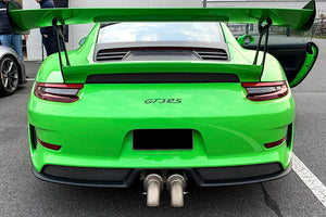Porsche 991 GT3 / GT3 RS Bolt-On Resonated Turn Down Exhaust Tips Exhaust Soul Performance   