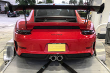 Load image into Gallery viewer, Porsche 991 GT3 / GT3 RS Bolt-On Resonated Turn Down Exhaust Tips Exhaust Soul Performance   
