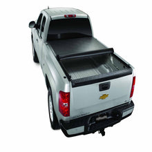 Load image into Gallery viewer, TrailFX TFX2206 Soft Roll-Up Velcro (R) Lockable With Tailgate Lock Black Vinyl With Alum Rails Default TrailFX Default Title
