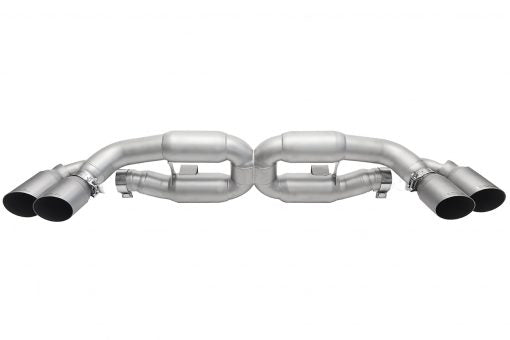 Porsche 991 Turbo X-Pipe Exhaust Exhaust Soul Performance Reuse OEM Tips (No Tips Included)  