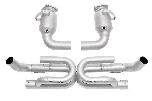 Porsche 991.2 Carrera Base / S (without PSE) Street Package Exhaust Soul Performance Base Model Reuse OEM 