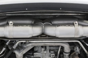 Porsche 997.1 Turbo Sport X-Pipe Exhaust System Exhaust Soul Performance   