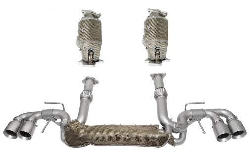 Chevrolet C8 Corvette SOUL Valved Exhaust Package Exhaust Soul Performance Polished Chrome Dual Wall 4