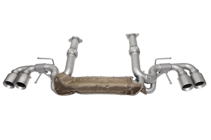 Chevrolet C8 Corvette Valved Exhaust System Exhaust Soul Performance Straight Cut Polished 