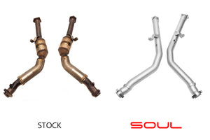 Mercedes G-Wagen (2012-2018) Competition Downpipes Exhaust Soul Performance   