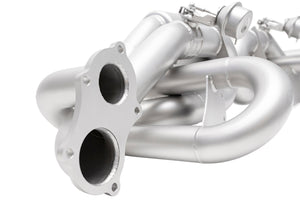 Porsche 718 GT4 / Spyder / GTS Cayman Valved Exhaust System Exhaust Soul Performance Duel Wall Straight Cut Brushed Yes
