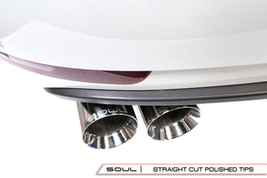 Porsche Macan S / GTS / Turbo Resonated Muffler Bypass Exhaust Exhaust Soul Performance   