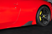 Load image into Gallery viewer, Ferrari 458 Speciale Carbon Side Fins (Matte) Exterior Capristo
