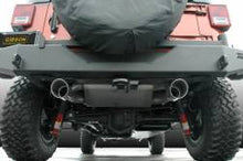 Load image into Gallery viewer, Gibson 12-17 Jeep Wrangler JK Rubicon 3.6L 2.5in Cat-Back Dual Split Exhaust - Aluminized Exhaust Gibson   
