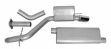 Load image into Gallery viewer, Gibson 05-10 Jeep Grand Cherokee Limited 5.7L 3in Cat-Back Single Exhaust - Aluminized Exhaust Gibson Default Title  
