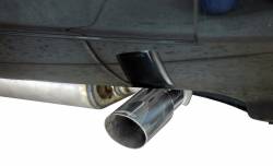 Gibson 11-13 Jeep Patriot Latitude 2.4L 2.25in Cat-Back Single Exhaust - Aluminized Exhaust Gibson   