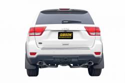 Gibson 11-18 Jeep Grand Cherokee Laredo 3.6L 2.25in Axle-Back Dual Exhaust - Aluminized Exhaust Gibson   