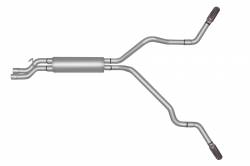 Gibson 02-05 Chevrolet Silverado 2500 HD Base 6.0L 2.5in Cat-Back Dual Extreme Exhaust - Aluminized