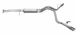 Gibson 07-10 Cadillac Escalade ESV Base 6.2L 2.5in Cat-Back Dual Extreme Exhaust - Aluminized