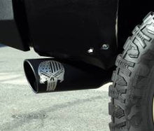 Load image into Gallery viewer, Gibson 11-14 Ford F-150 SVT Raptor 6.2L 4in Patriot Skull Series Cat-Back Single Exhaust - Stainless Exhaust Gibson   
