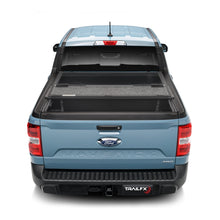 Load image into Gallery viewer, TrailFX TFX3711 Hard Tri Fold; Lockable; Black; Aluminum; With Carpeted Under Panels Tonneau Cover TrailFX
