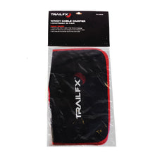 Load image into Gallery viewer, TrailFX WA045 Drape Over Cable To Absorb Cable Whip; Black/ Orange Reflective Winch Cable Breakage Damper TrailFX
