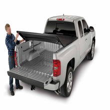 Load image into Gallery viewer, TrailFX TFX1115 Soft Tri-Fold Non-Lockable Black Vinyl With Alum Rails Default TrailFX Default Title
